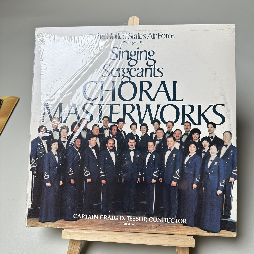 Vintage USAF Singing Sergeants Vinyl Lot Choral Masterworks Stardust Jessop Albu